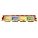 Certified International Floral Brights Relish Tray