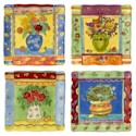 Certified International Floral Brights Salad Plates