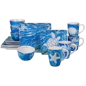 Certified International Fluidity Coastal Dinnerware Set