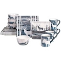 Certified International Fluidity Lodge Dinnerware Set