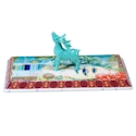 Certified International Folklore Holiday Cheese Platter