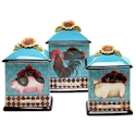 Certified International French Barnyard Canister Set