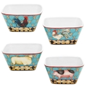 Certified International French Barnyard Ice Cream Bowl