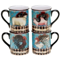 Certified International French Barnyard Mug