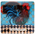 Certified International French Barnyard Square Platter
