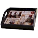 Certified International French Cellar Wood Tray with Handles