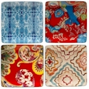 Certified International French Meadow Canape Plate