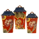 Certified International French Meadow Canister Set