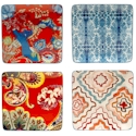 Certified International French Meadow Dessert Plate