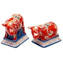 Certified International French Meadow Salt and Pepper Set