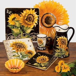 Certified International French Sunflowers