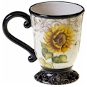 Certified International French Sunflowers Mug