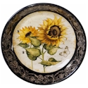 Certified International French Sunflowers Pasta/Soup Bowl