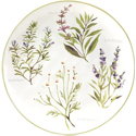 Certified International Fresh Herbs Dinner Plate