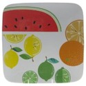 Certified International Fruit Salad Square Platter