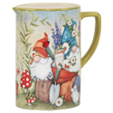 Certified International Garden Gnomes Pitcher