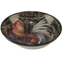 Certified International Gilded Rooster Serving/Pasta Bowl