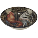 Certified International Gilded Rooster Serving/Pasta Bowl