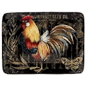 Certified International Gilded Rooster Rectangular Platter