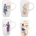 Certified International Girlfriends Travel Mug with Plastic Lid