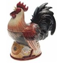 Certified International Golden Rooster Cookie Jar