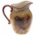 Certified International Golden Rooster Pitcher