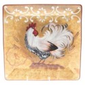 Certified International Golden Rooster Square Platter