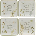 Certified International Green Fields Canape Plate