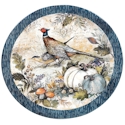 Certified International Harvest Gatherings Round Platter