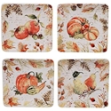 Certified International Harvest Splash Canape Plate