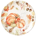 Certified International Harvest Splash Dinner Plate