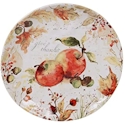 Certified International Harvest Splash Round Platter