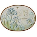 Certified International Herb Blossoms Oval Platter
