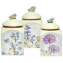 Certified International Herb Garden Canister Set