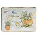 Certified International Herb Garden Rectangular Platter