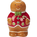 Certified International Holiday Magic Gingerbread Magic Cookie Jar