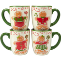 Certified International Holiday Magic Gingerbread Mug