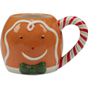 Certified International Holiday Magic Gingerbread 3-D Mug