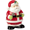 Certified International Holiday Magic Santa Magic Cookie Jar