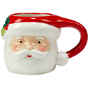 Certified International Holiday Magic Santa 3-D Mug