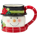 Certified International Holiday Magic Snowman 3-D Mug