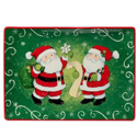 Certified International Holiday Magic Snowman Rectangular Platter