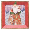 Certified International Holiday Traditions Square Platter