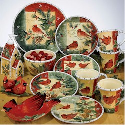 Certified International Holly Birds