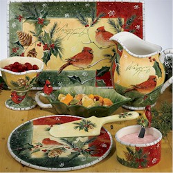 Certified International Holly Birds