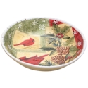 Certified International Holly Birds Pasta/Soup Bowl