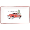 Certified International Holly Jolly Rectangular Platter