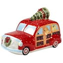 Certified International Home for Christmas Truck Cookie Jar