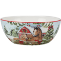 Certified International Homestead Christmas Deep Bowl