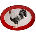Certified International Homestead Rooster Oval Platter